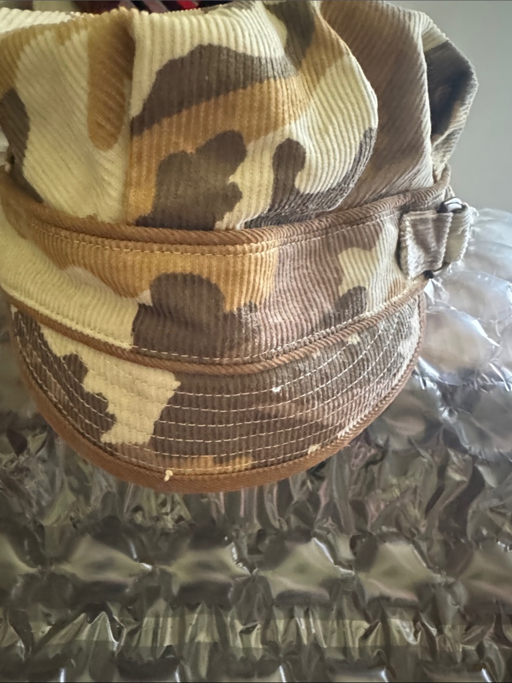 Women's Camouflage Cadet Cap - Tan/Brown